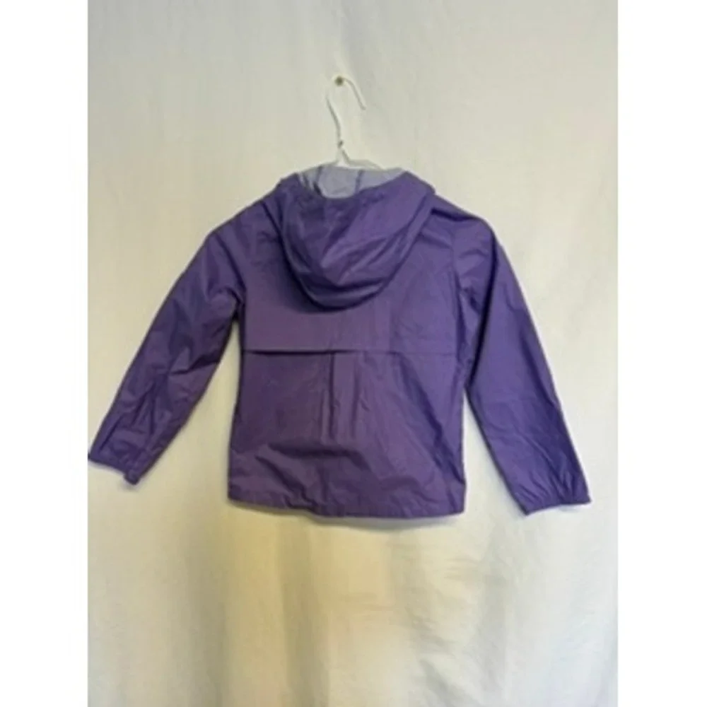 Columbia Kids Purple Switchback II Hooded Rain Jacket Size XS 6/6X
